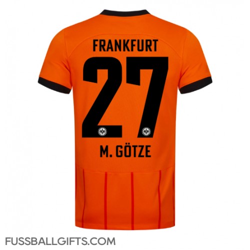 Eintracht Frankfurt Mario Gotze #27 Fußballbekleidung 3rd trikot 2024-25 Kurzarm